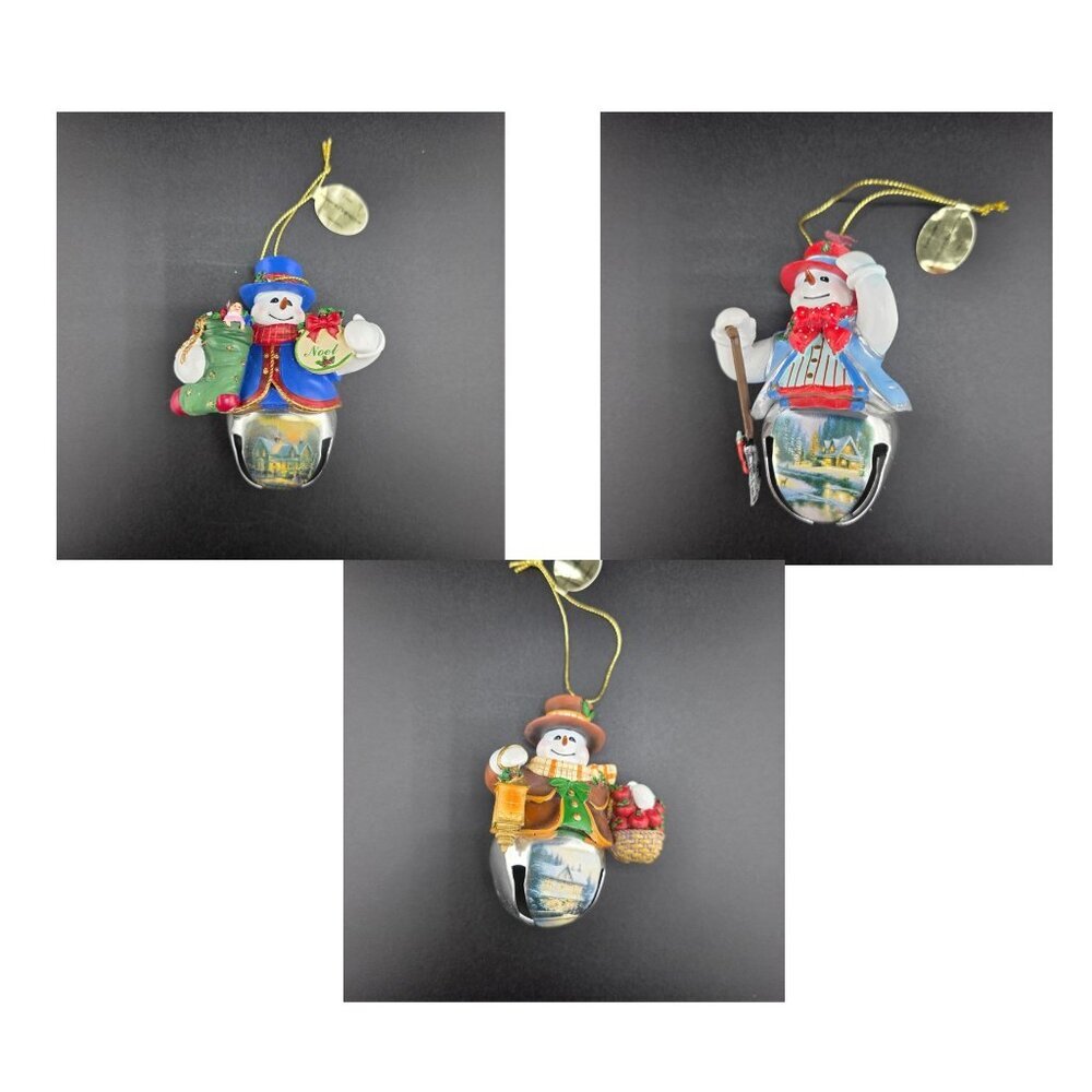 Bradford Exchange Ornament‎ Set 5 3pc New COA